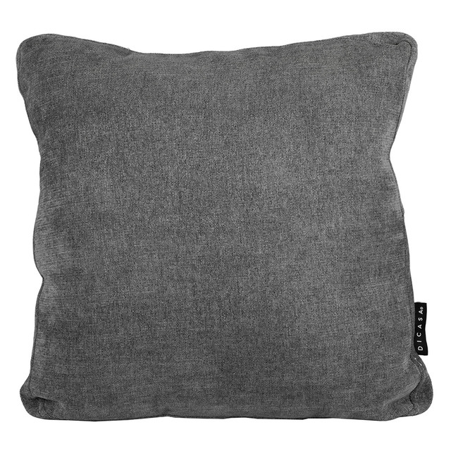 Foto 4 | Set De 3 Cojines Dicasa Kappa Zita Delta Color Dark Grey(1 Cuadrado + 1 Cuad Gde Y 1 Rect)