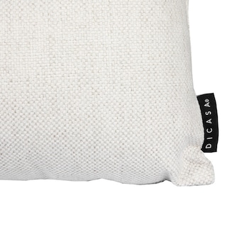Foto 6 | Set De 3 Cojines Dicasa Kappa Delta Color Blanco(2 Cuadrados + 1 Rectangular)