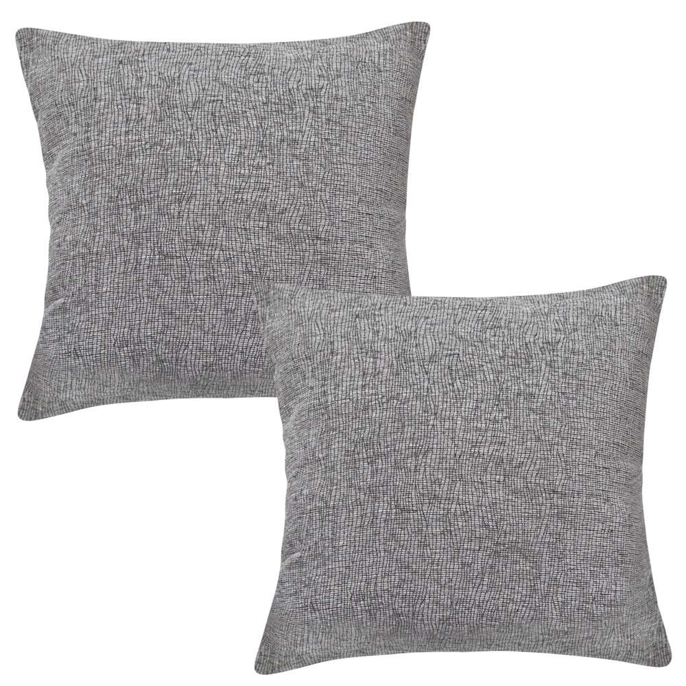 Foto 2 pulgar | Cojines Decorativos Elefantito Hogar Mars Color Plata 45 X 45 Tela Jacquard