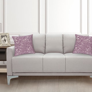 Foto 2 | Cojines Decorativos Elefantito Hogar Color Ivy Violeta 45 X 45 Tela Jacquard