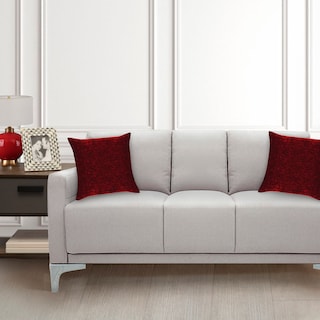 Foto 2 | Cojines Decorativos Elefantito Hogar Mars Color Vino 45 X 45 Tela Jacquard