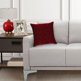 Foto 3 | Cojines Decorativos Elefantito Hogar Mars Color Vino 45 X 45 Tela Jacquard