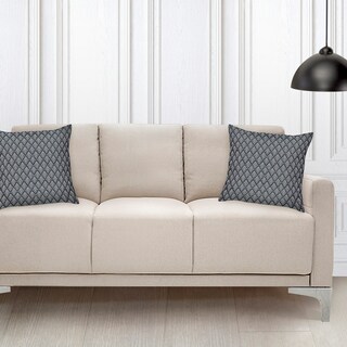 Foto 2 | Cojines Decorativos Elefantito Hogar Grafito Color Gris 45 X 45 Tela Jacquard
