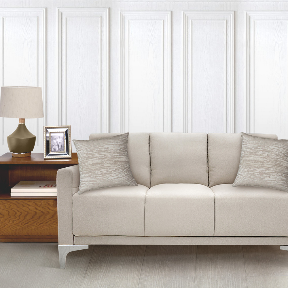 Foto 3 pulgar | Cojines Decorativos Elefantito Hogar Belebey  Color Beige 45 X 45 Tela Jacquard