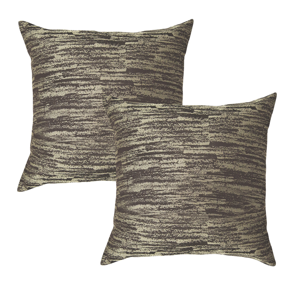 Cojines Decorativos Elefantito Hogar Belebey  Color Café 45 X 45 Tela Jacquard