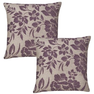 Foto 1 | Cojines Decorativos Elefantito Hogar Color Lila Violeta 45 X 45 Tela Jacquard