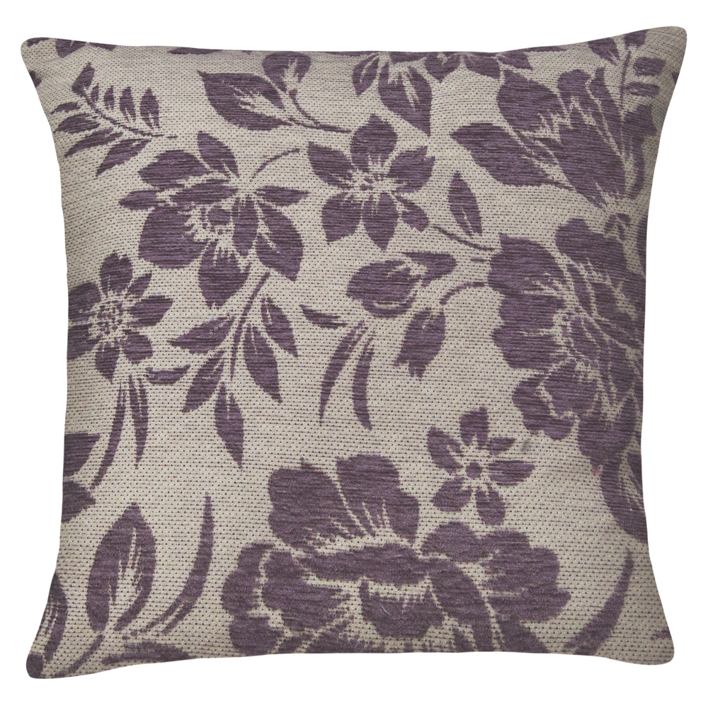 Foto 5 pulgar | Cojines Decorativos Elefantito Hogar Color Lila Violeta 45 X 45 Tela Jacquard
