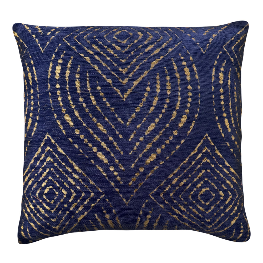 Foto 5 pulgar | Cojines Decorativos Elefantito Hogar Agrabah Color Azul Marino  45 X 45 Tela Jacquard