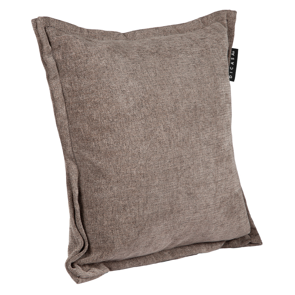 Foto 4 pulgar | Set De 2 Cojines Dicasa Kappa Zita Color Mocca(1 Cuadrado + 1 Cuadrado Grande)