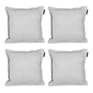 Foto 1 | Set De 4 Cojines Dicasa Kappa Color Gris Dolphin Cuadrado