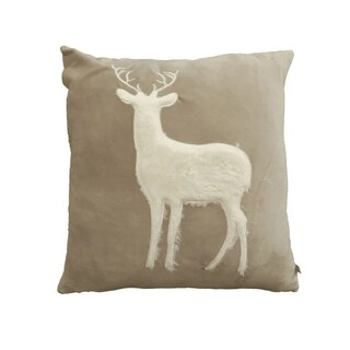 Foto 6 | Ilios Innova | Set 4 Fundas Decorativas De Terciopelo Con Alce Afelpado Cremallera Oculta. Perfectas Para Sala Y Hogar.