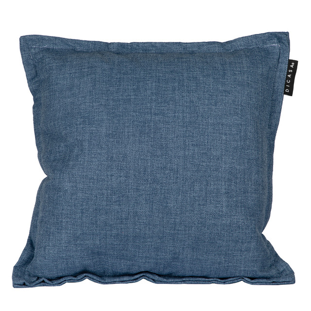 Foto 3 pulgar | Set De 4 Cojines Dicasa Kappa Zita Color Azul Denim(2 Cuadrados + 2 Cuadrados Grandes)