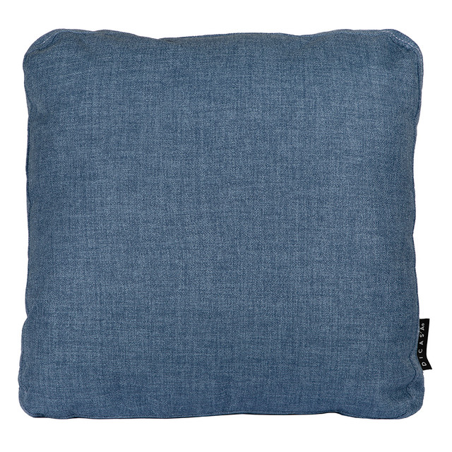 Foto 6 pulgar | Set De 4 Cojines Dicasa Kappa Zita Color Azul Denim(2 Cuadrados + 2 Cuadrados Grandes)