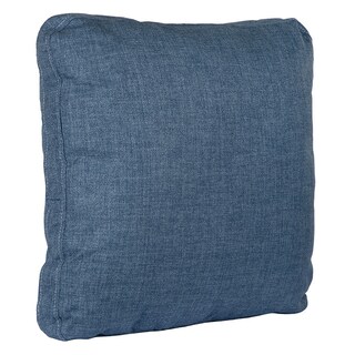 Foto 6 | Set De 4 Cojines Dicasa Kappa Zita Color Azul Denim(2 Cuadrados + 2 Cuadrados Grandes)