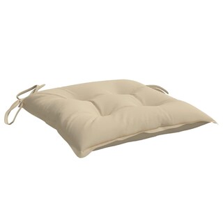 Foto 6 | Cojines Para Silla Vidaxl Outdoor 2 Unidades Color Beige 50 X 50 X 7 Cm Oxford - Venta Internacional.