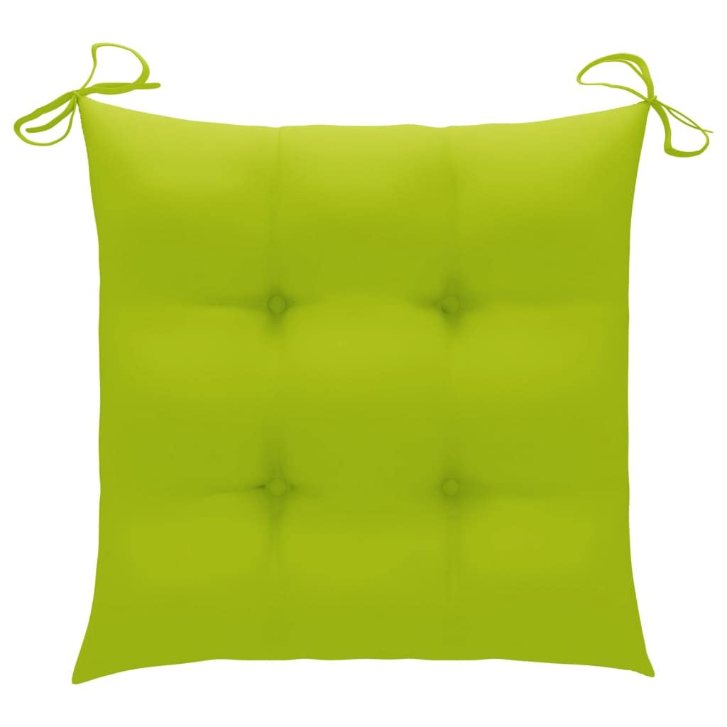 Foto 2 pulgar | Cojín Para Silla Vidaxl De Tela Para Jardín Y Comedor  40 X 40 X 7 Cm  Paquete De 4 - Venta Internacional.
