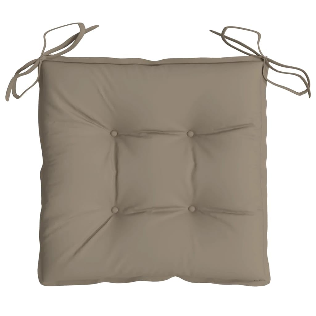 Foto 7 pulgar | Cojín Para Silla Vidaxl  Tela  Jardín  Comedor  Color Topo  Juego De 6 - Venta Internacional.