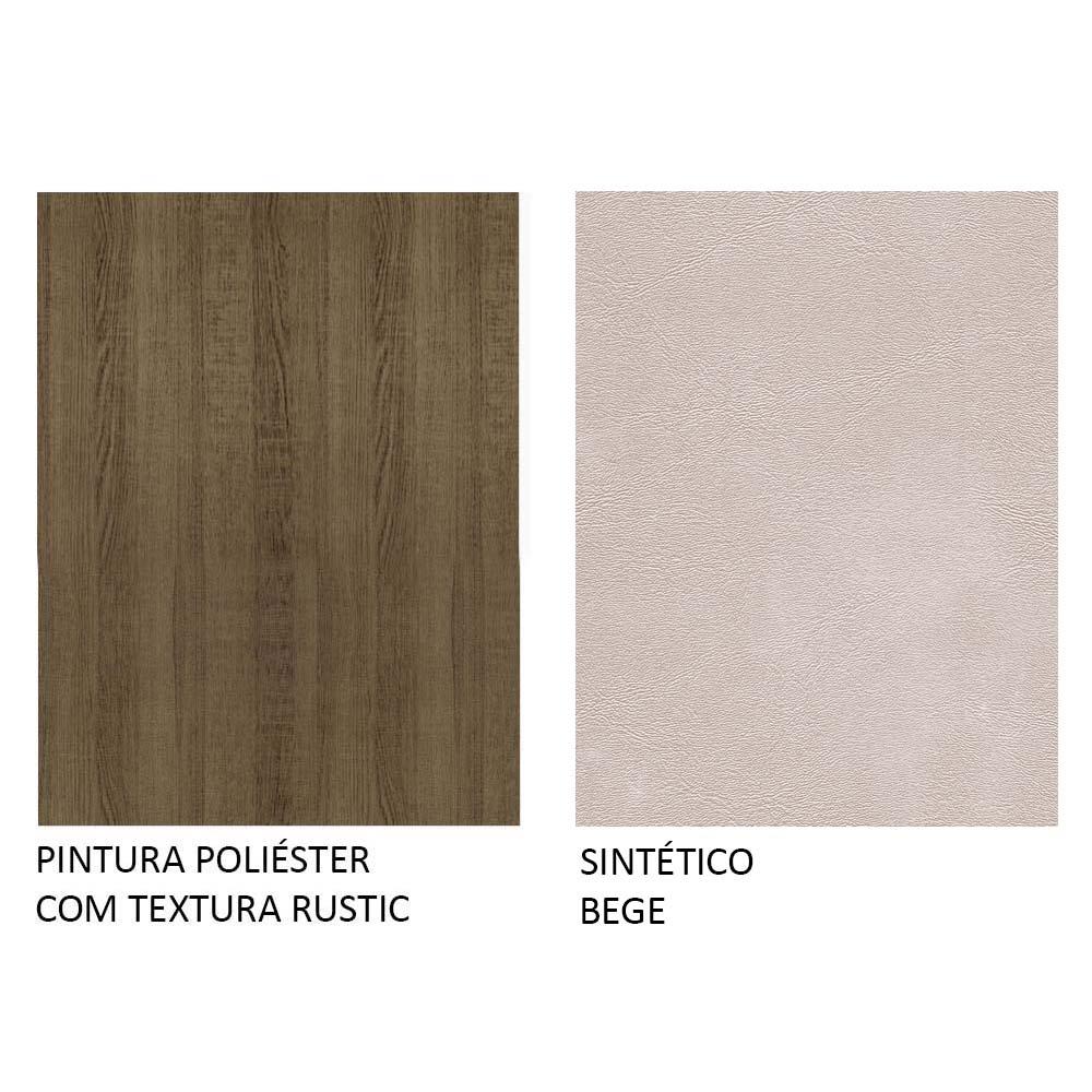 Foto 9 pulgar | Kit 6 Sillas de Comedor 4291 Madesa Mcs Beige