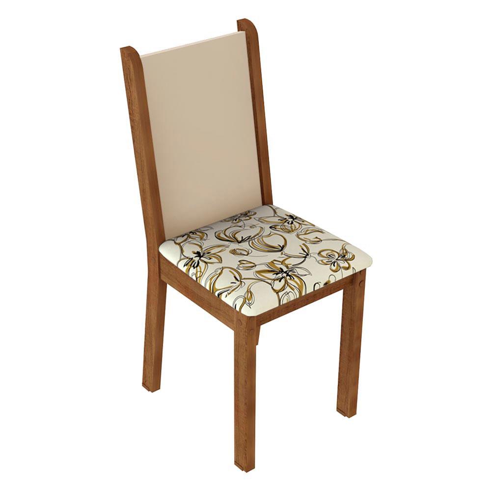 Foto 2 pulgar | Kit 6 Sillas De Comedor 4291 Madesa Mcl Beige