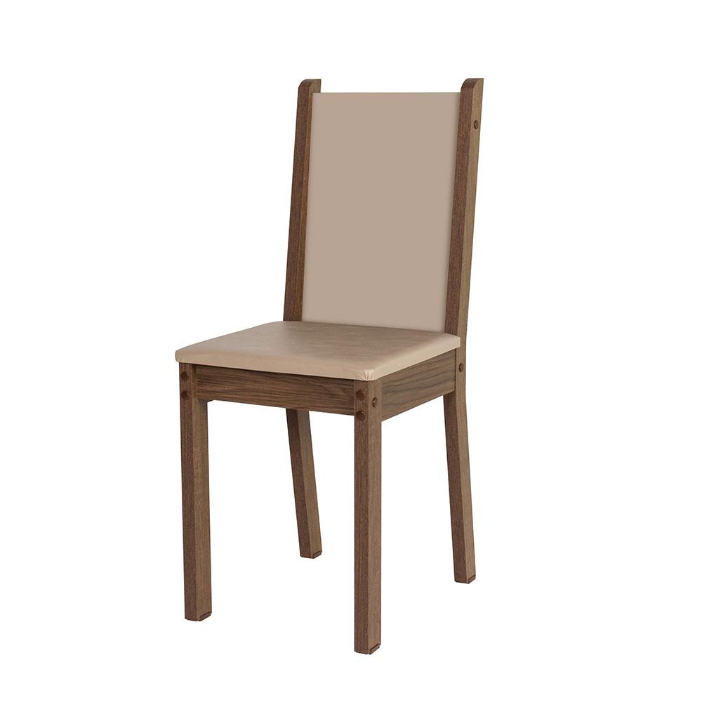 Foto 1 | Kit de 4 Sillas para Comedor Madesa Café