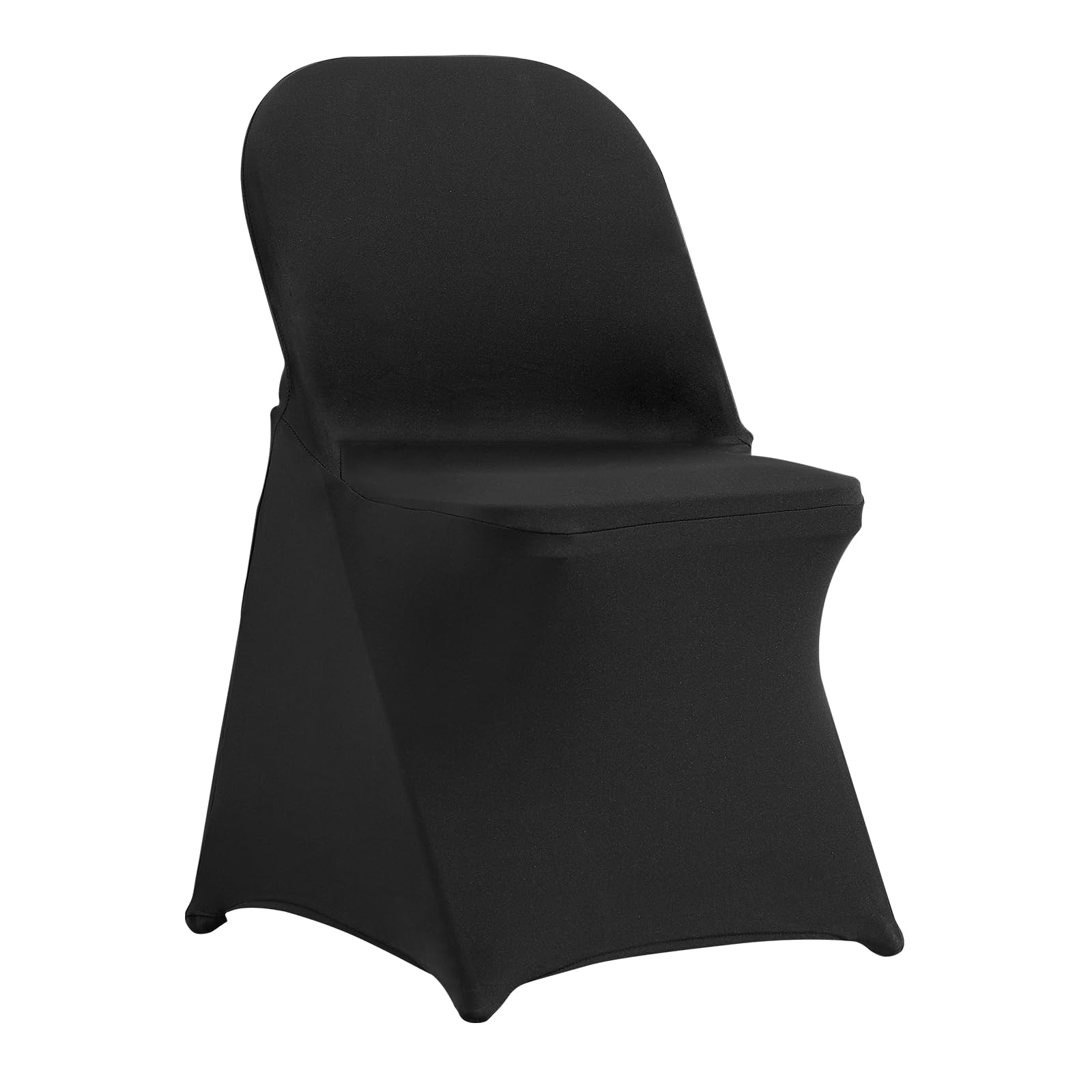 Fundas Para Sillas Vevor, Elastano Elástico, Plegables, 100 Unidades, Negras - Venta Internacional.