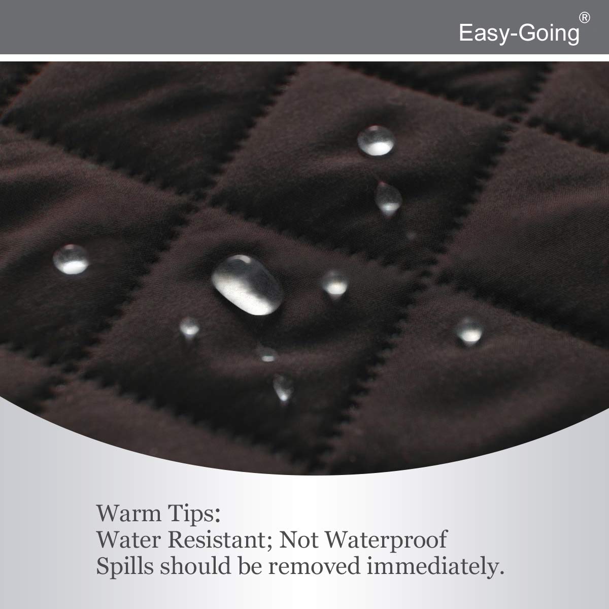 Foto 4 | Funda De Sofá Fácil De Usar Y Reversible Para Sofá De 3 Cojines Chocola - Venta Internacional.