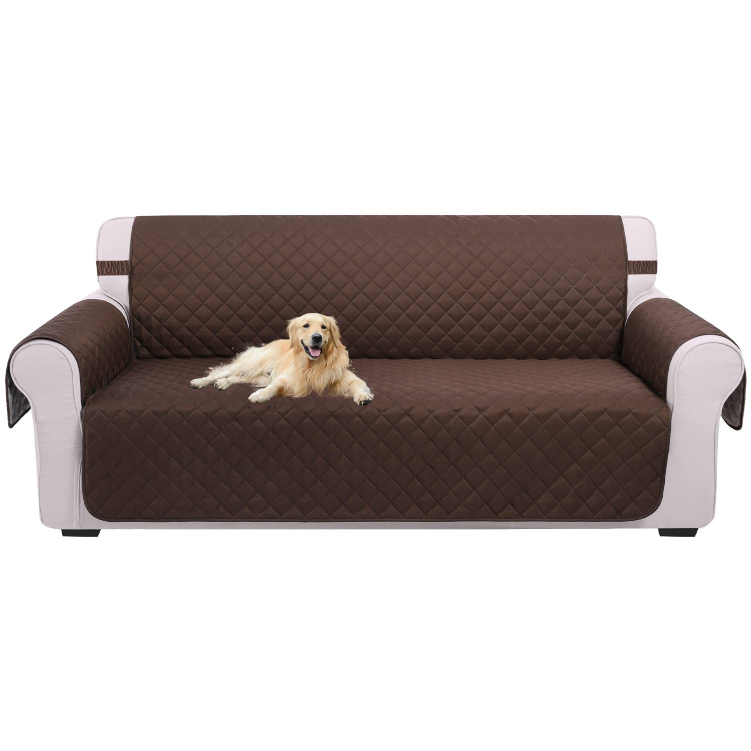 Funda De Sofá U-nice Home Reversible Resistente Al Agua Café/bei - Venta Internacional. $757