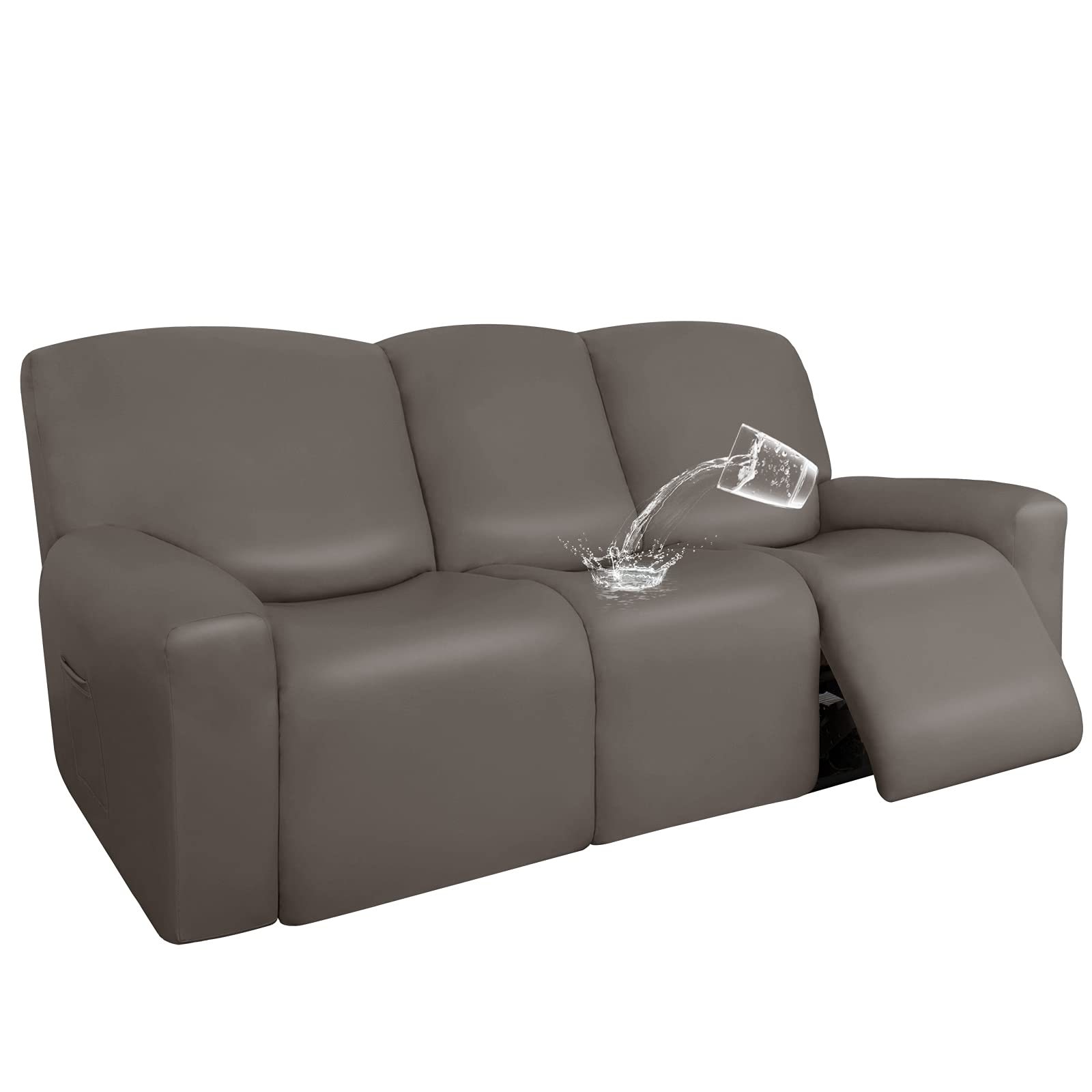 Foto 1 | Sofá Reclinable, Cómodo De Llevar, De Piel Sintética, Impermeable - Venta Internacional.