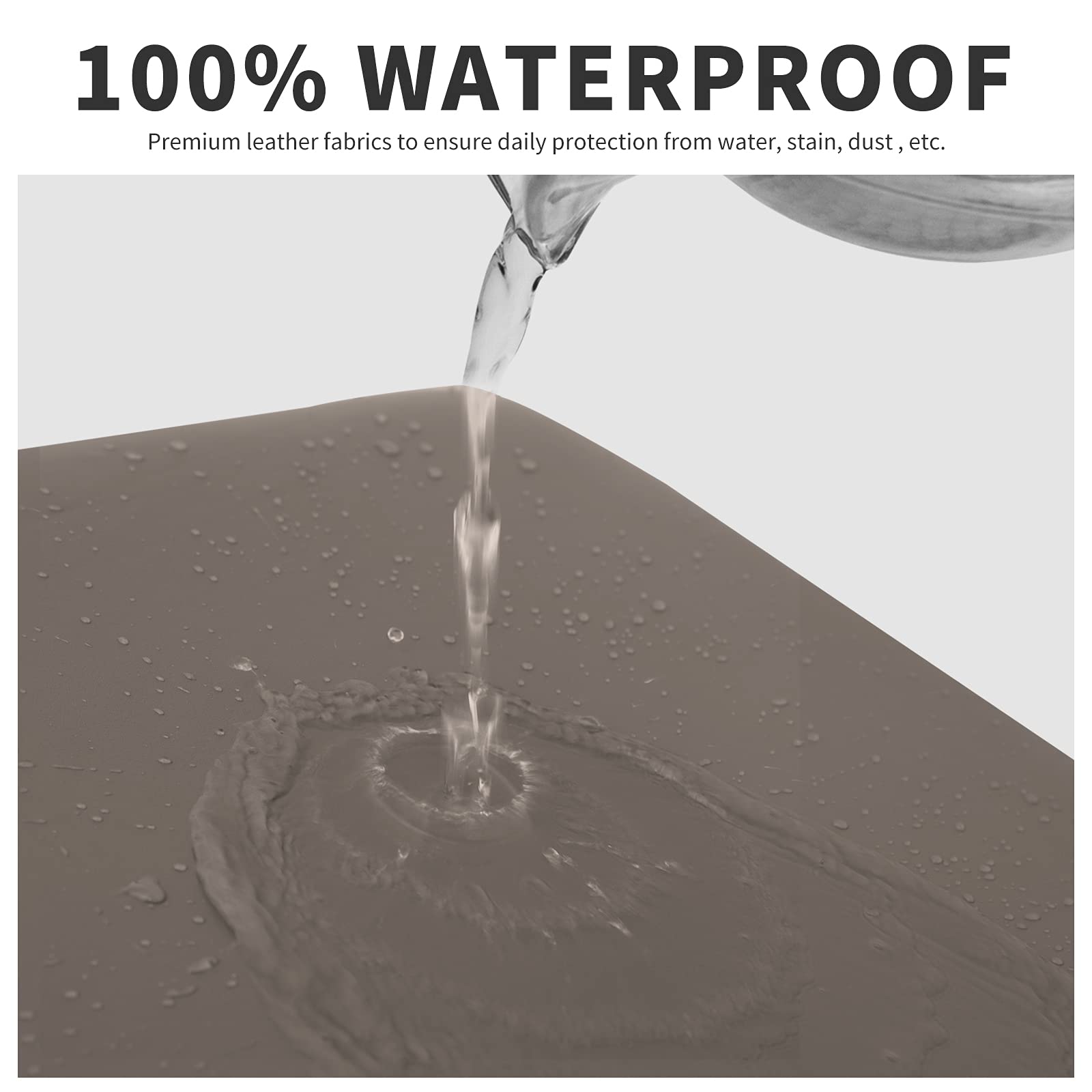 Foto 3 | Sofá Reclinable, Cómodo De Llevar, De Piel Sintética, Impermeable - Venta Internacional.