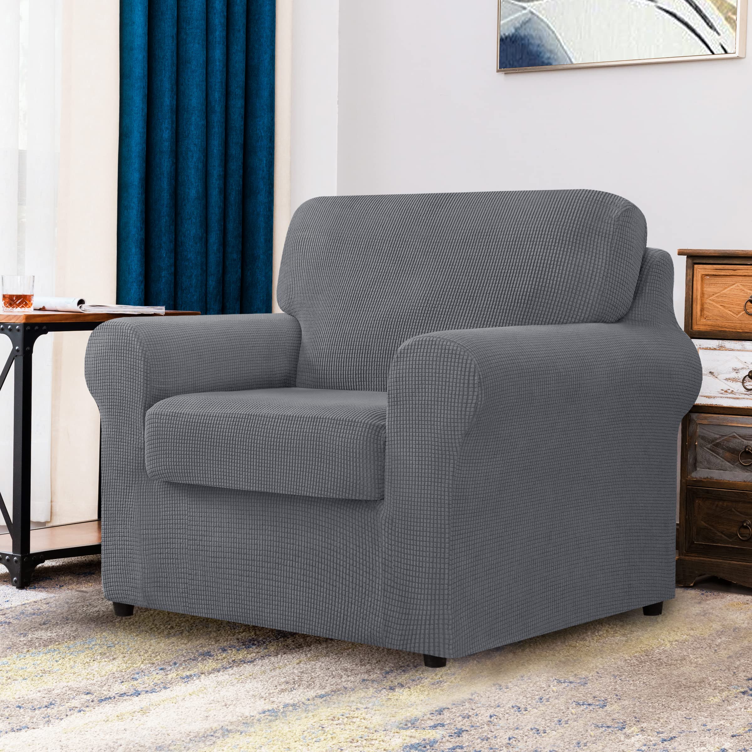 Foto 3 pulgar | Funda De Sofá Chun Yi Para Sillón Elástico De 1 Plaza, 3 Piezas - Venta Internacional.