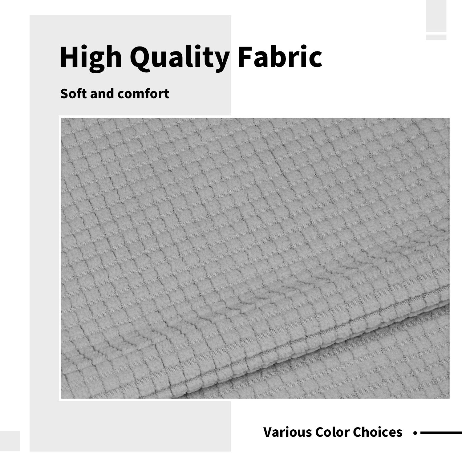 Foto 5 | Sofá Seccional Elástico Slipcover, Fácil De Llevar, 2 Piezas, En Forma De L - Venta Internacional.
