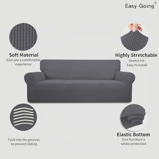 Foto 3 | Funda Gris Easy-Going para Sofá-Venta Internacional