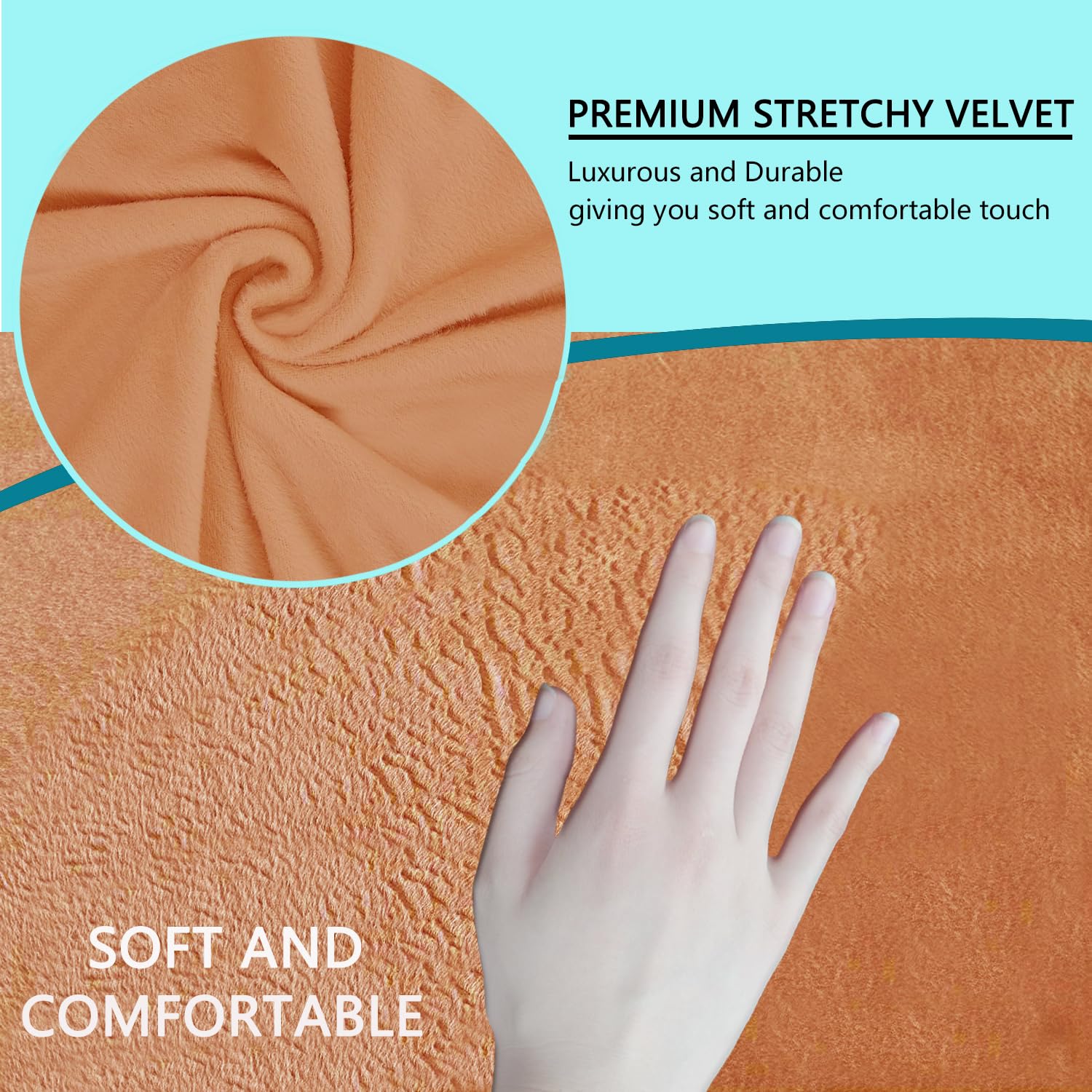 Foto 5 pulgar | Funda de Sofá U-nice Home Velvet Stretch - Venta Internacional