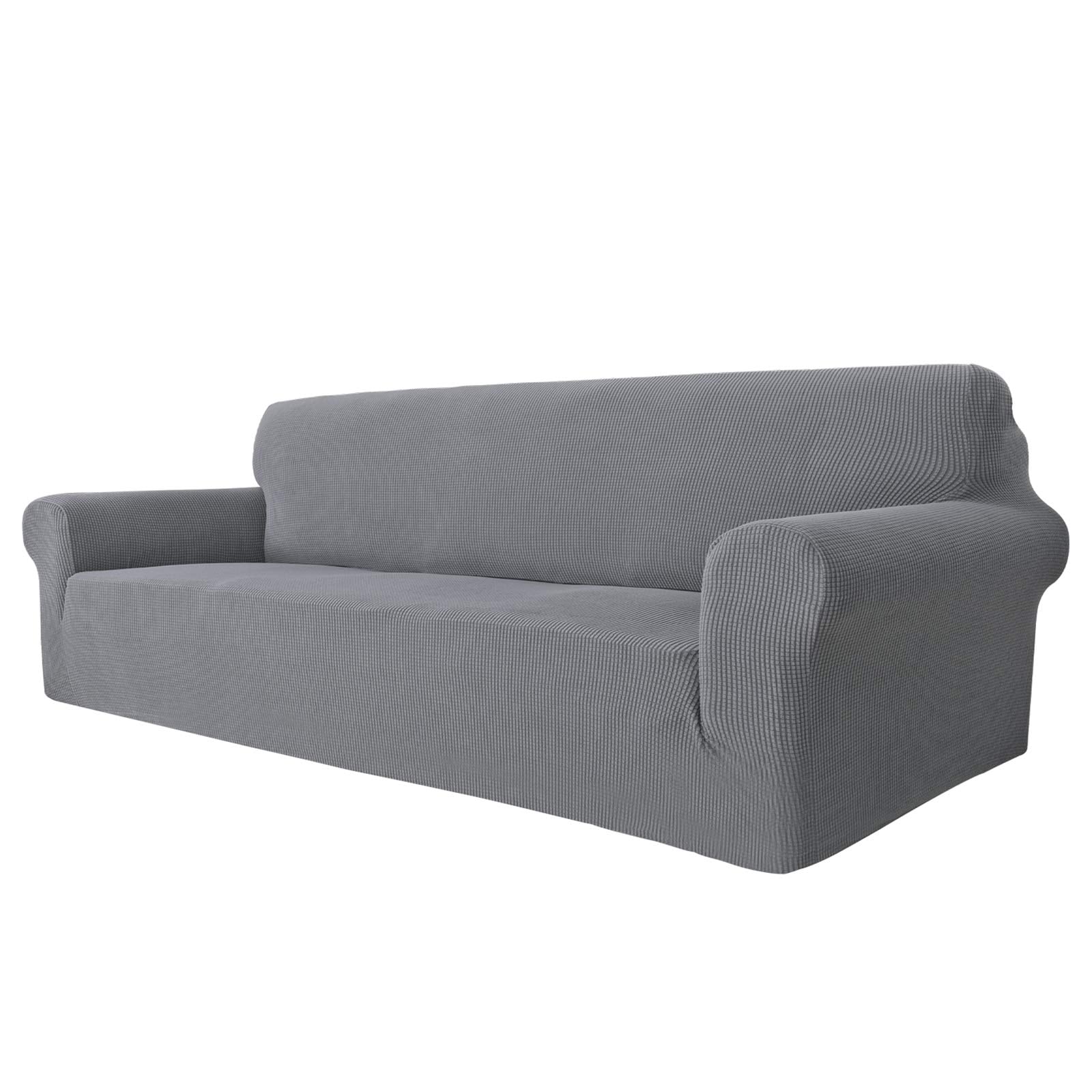 Funda Maxijin Gris Super Stretch para Sofá de 3 Cojines - Venta Internacional $1,839