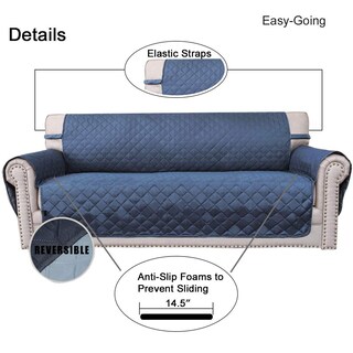 Foto 3 | Funda de Sofá Reversible Resistente al Agua - Venta Internacional