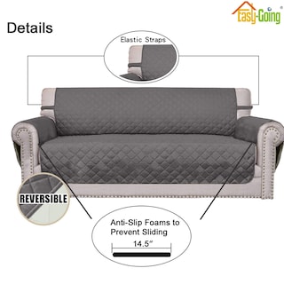 Foto 3 | Funda para Sofá Easy-Going Gris-Venta Internacional