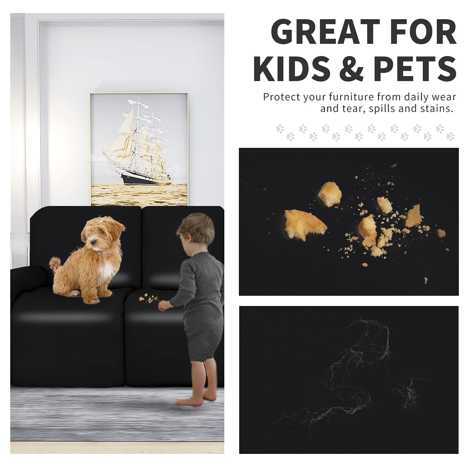 Foto 5 pulgar | Funda Elástica Impermeable para Sillón Protección Completa y Fácil Instalación - Venta Internacional