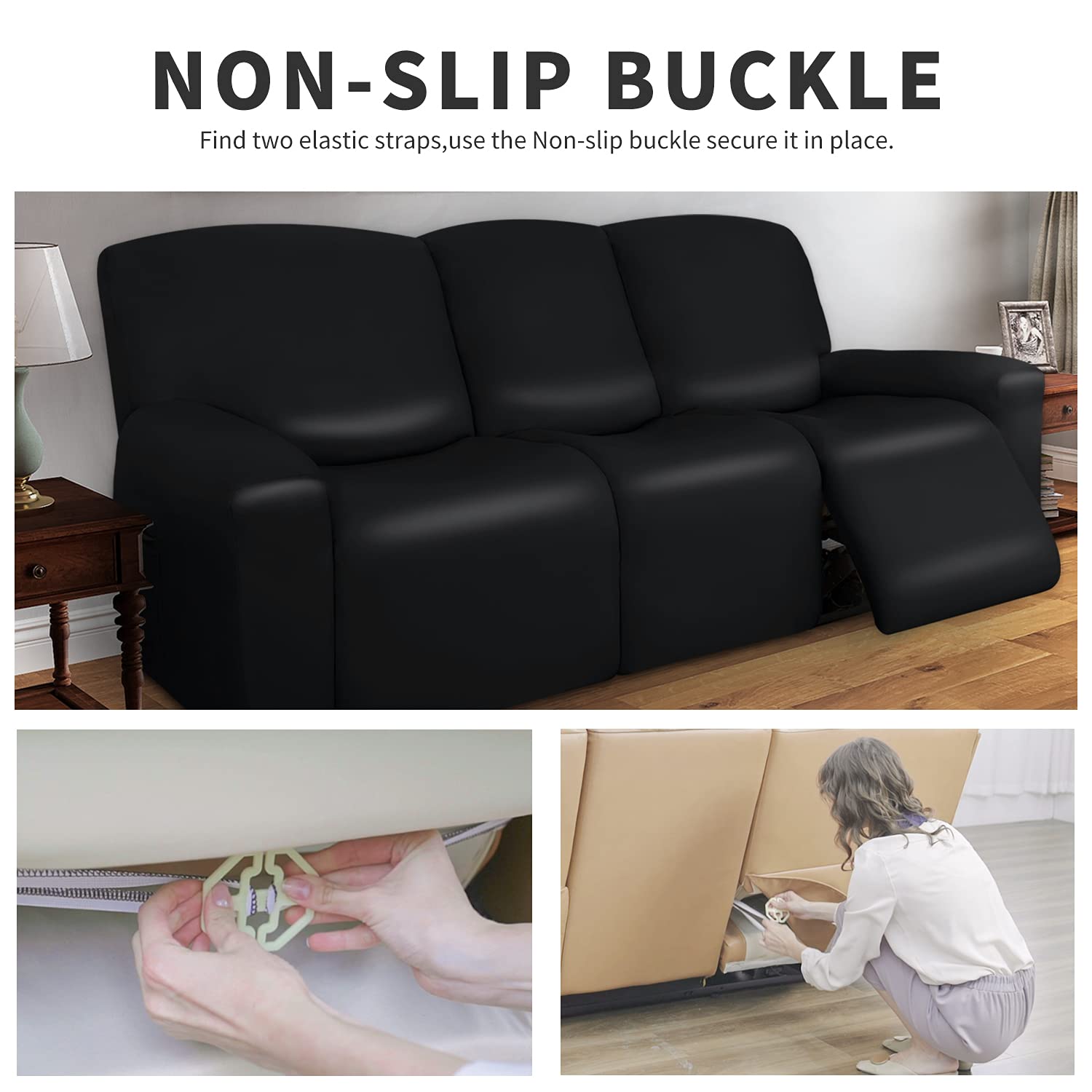 Foto 6 pulgar | Funda Elástica Impermeable para Sillón Protección Completa y Fácil Instalación - Venta Internacional