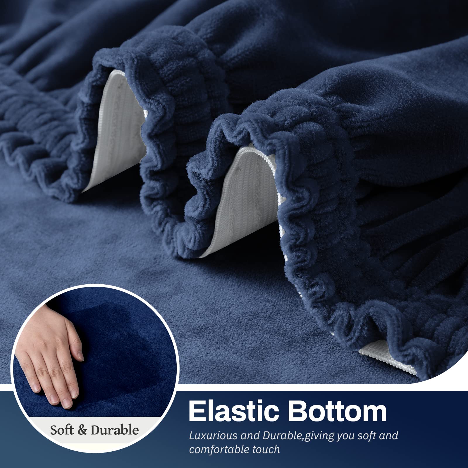 Foto 4 pulgar | Funda de Sofá Asnomy  Terciopelo - Venta Internacional