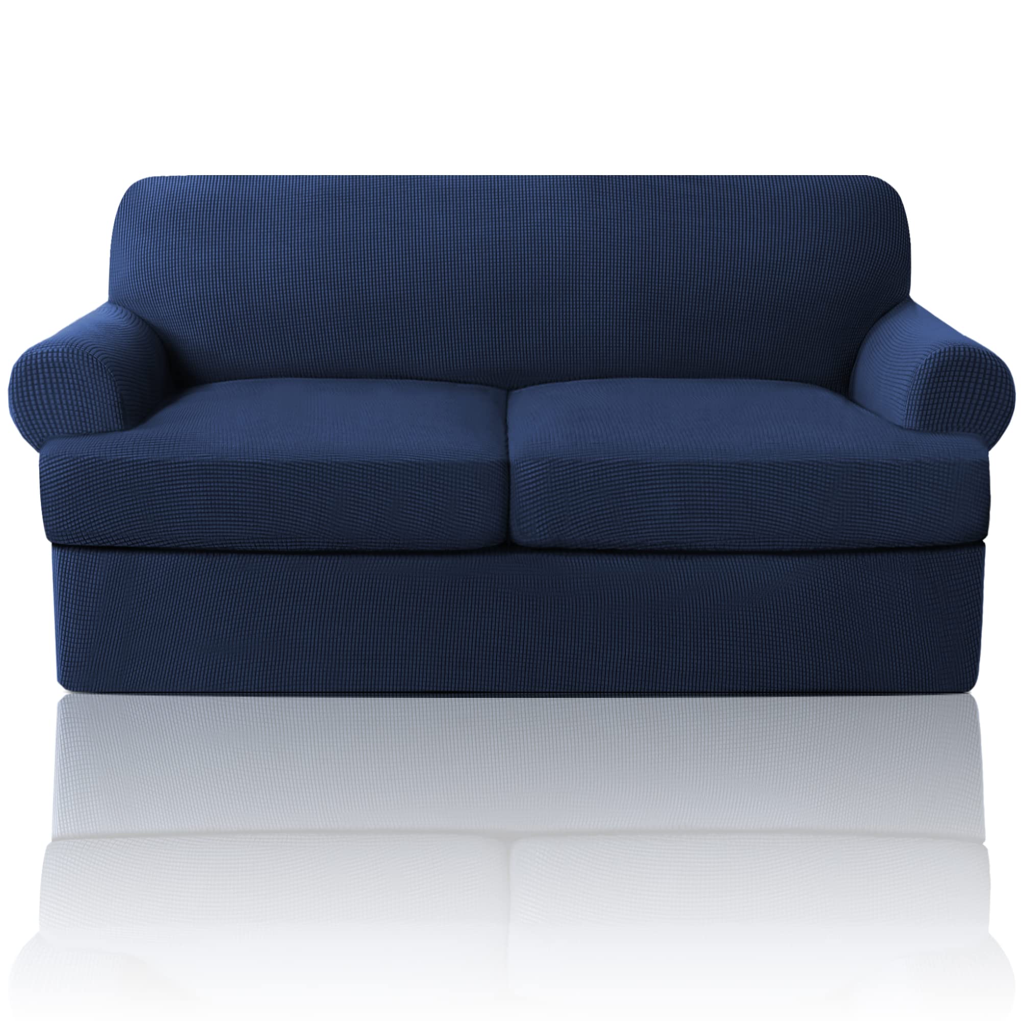 Funda De Sofá Slipcover Princedeco Con Cojín En Forma De T, 3 Piezas - Venta Internacional. $1,428