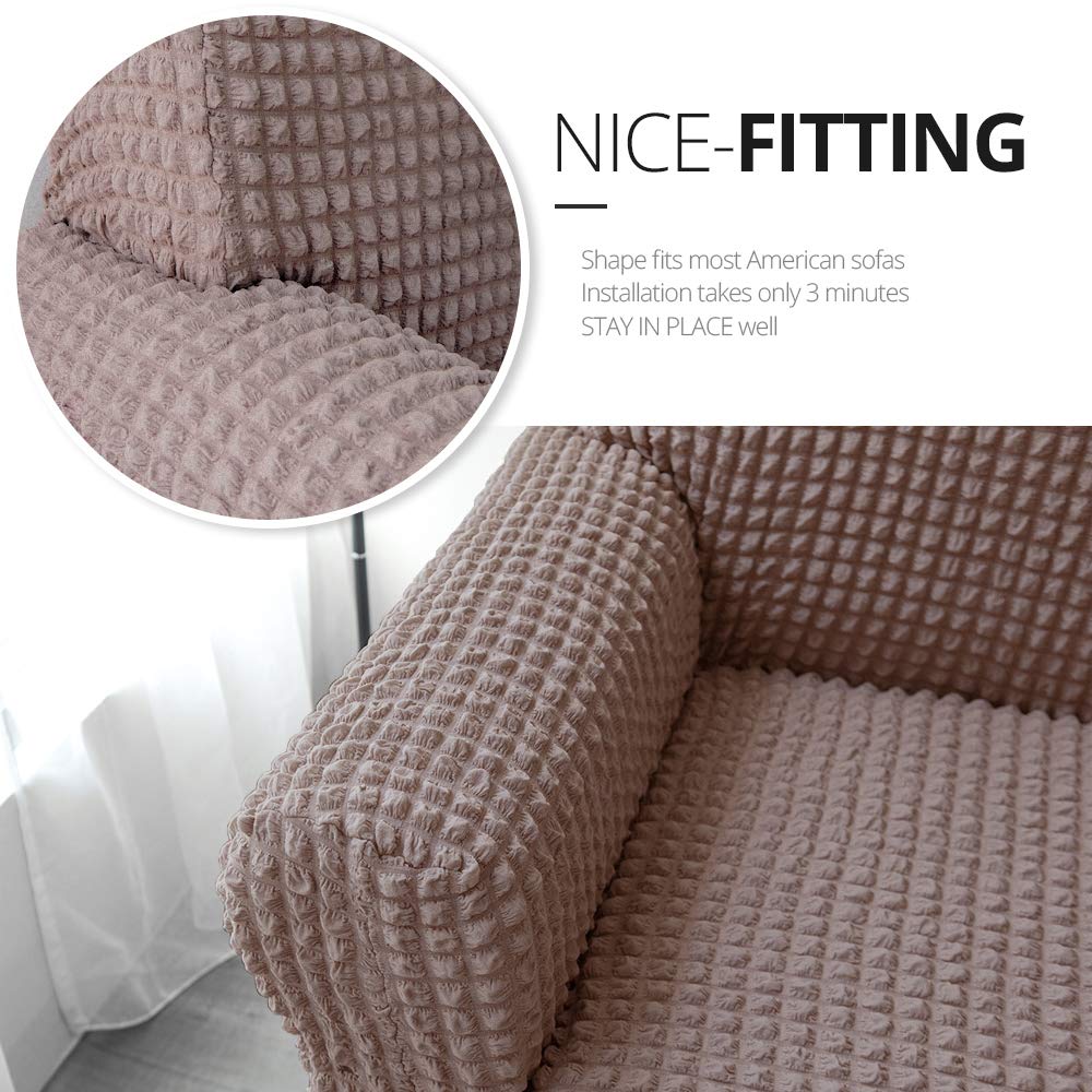 Foto 4 pulgar | Funda De Sofá Niceec Coffee De Tela Elástica De 1 Pieza - Venta Internacional.