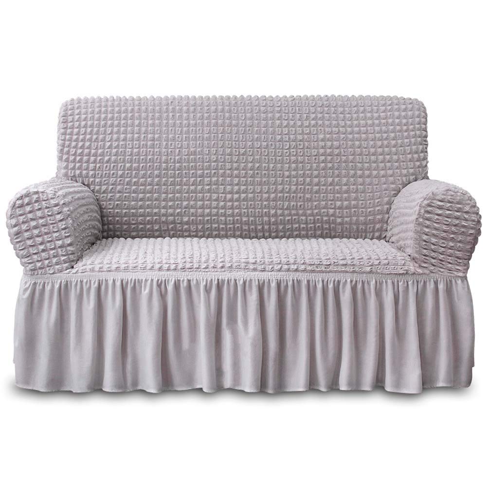 Foto 2 pulgar | Funda para Sofá de Dos Plazas Niceec Gris - Venta Internacional
