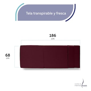 Foto 6 | Funda Extra Sofá Cama Cozy Individual Rosa