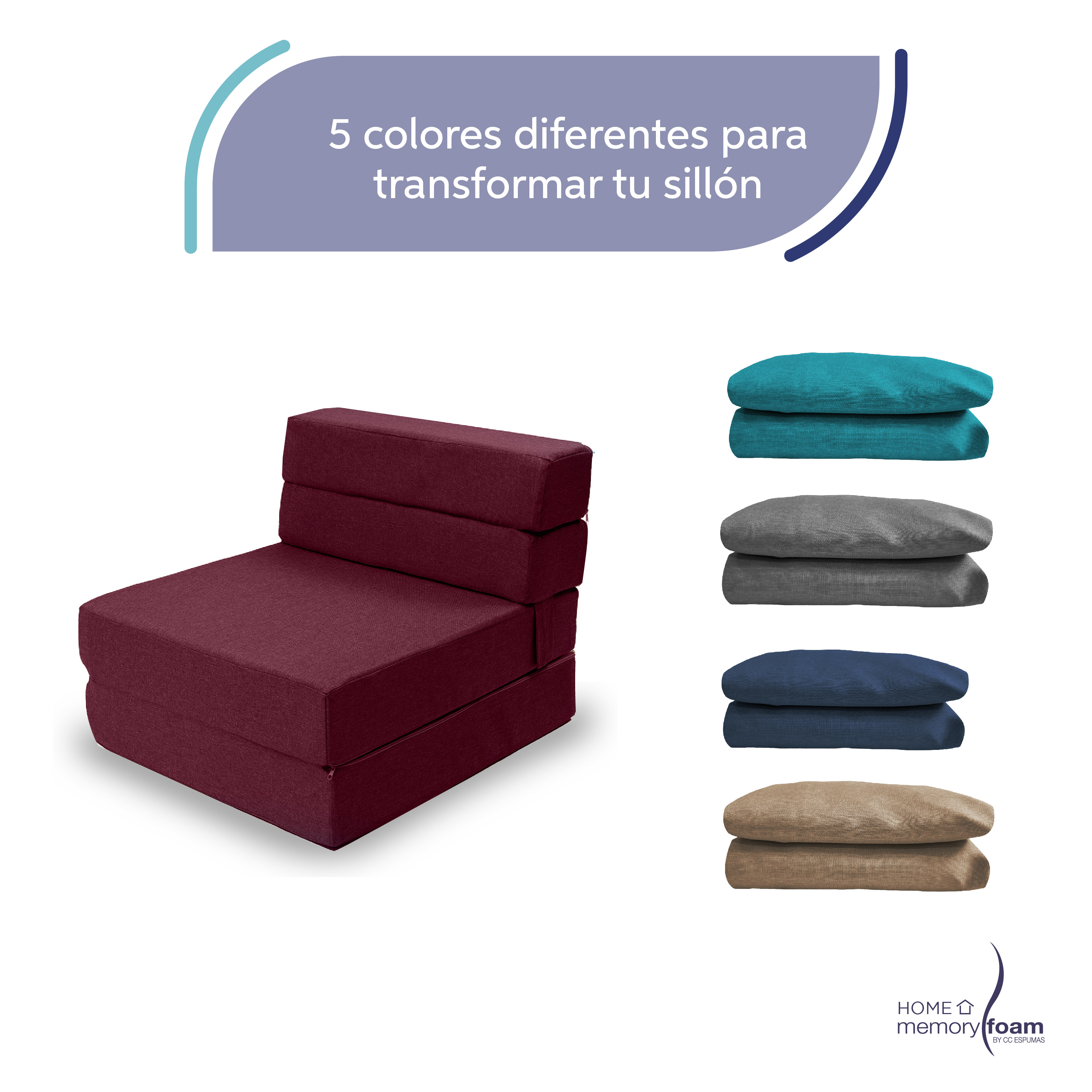 Foto 8 pulgar | Funda Extra  Sofá Cama Cozy Individual Rosa