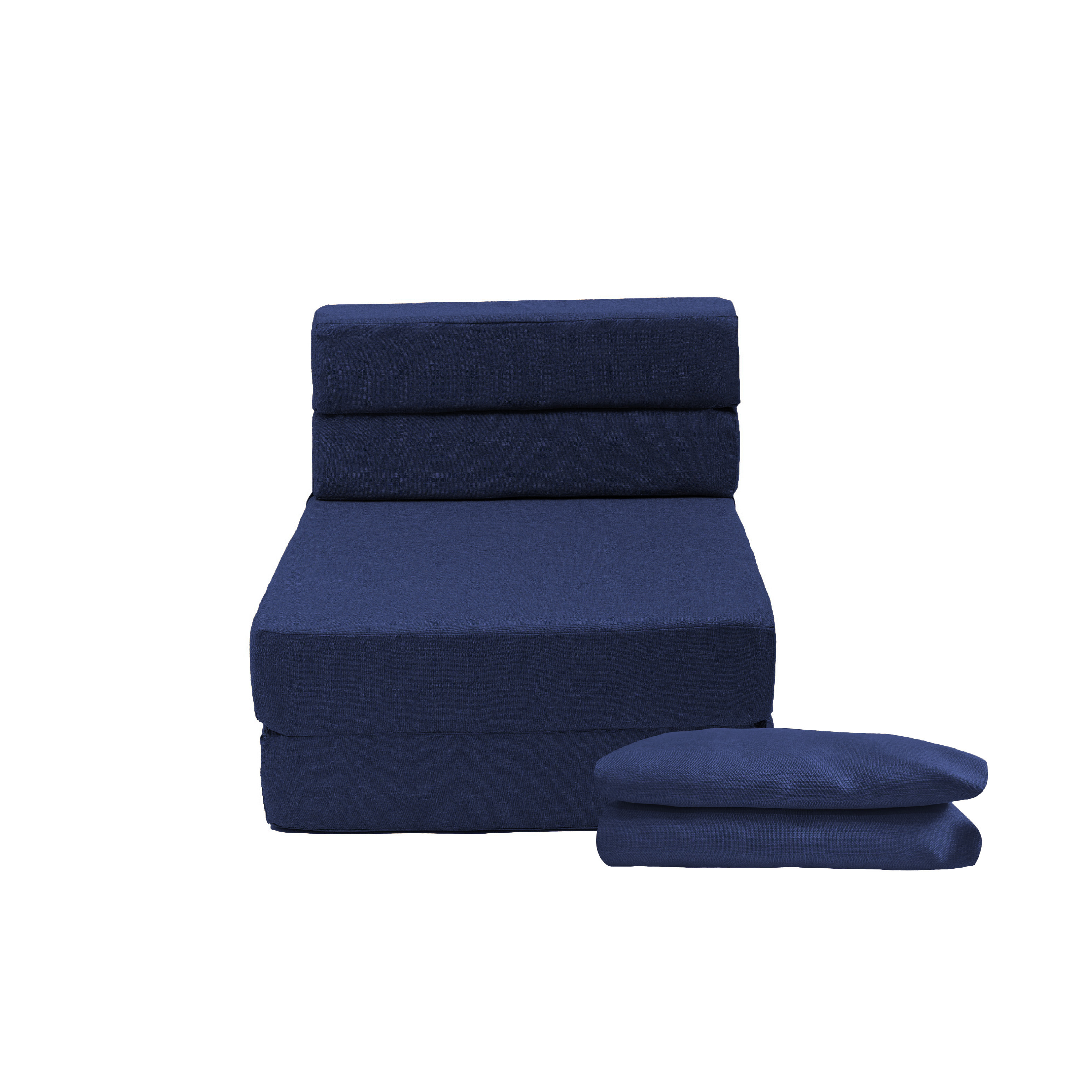 Foto 3 pulgar | Funda Extra  Sofá Cama Cozy Individual Azul Marino