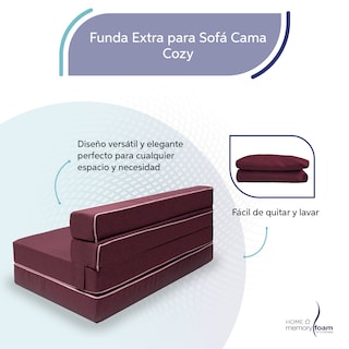 Foto 3 | Funda Extra Sofá Cama Cozy Matrimonial Rosa