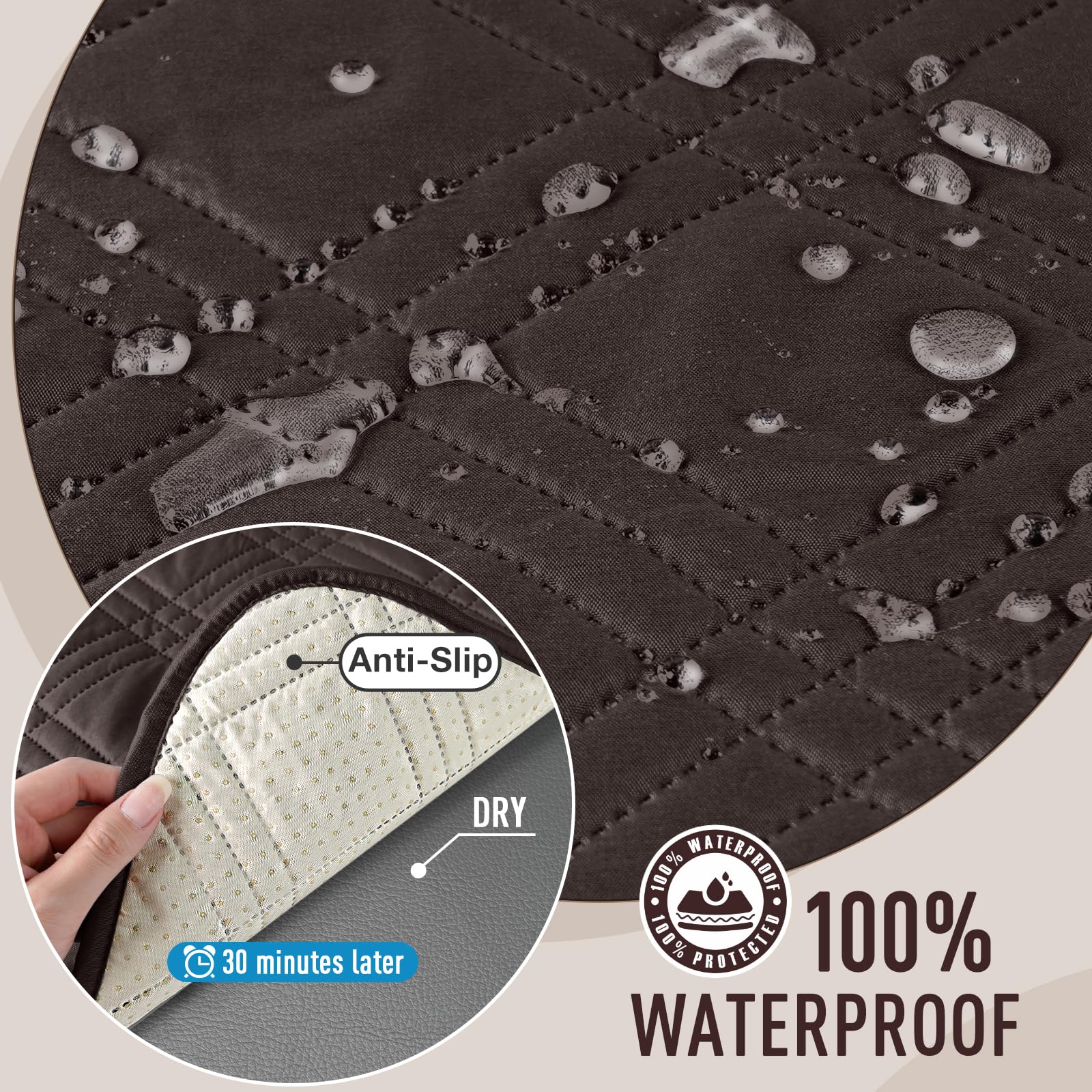 Foto 4 pulgar | Funda De Sofá Taococo Impermeable Para Mascotas Y Perros, Sofá De Gran Tamaño - Venta Internacional.