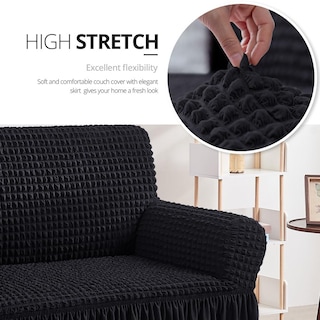 Foto 2 | Funda Para Sillón Niceec Negra Universal De Alta Elasticidad - Venta Internacional.