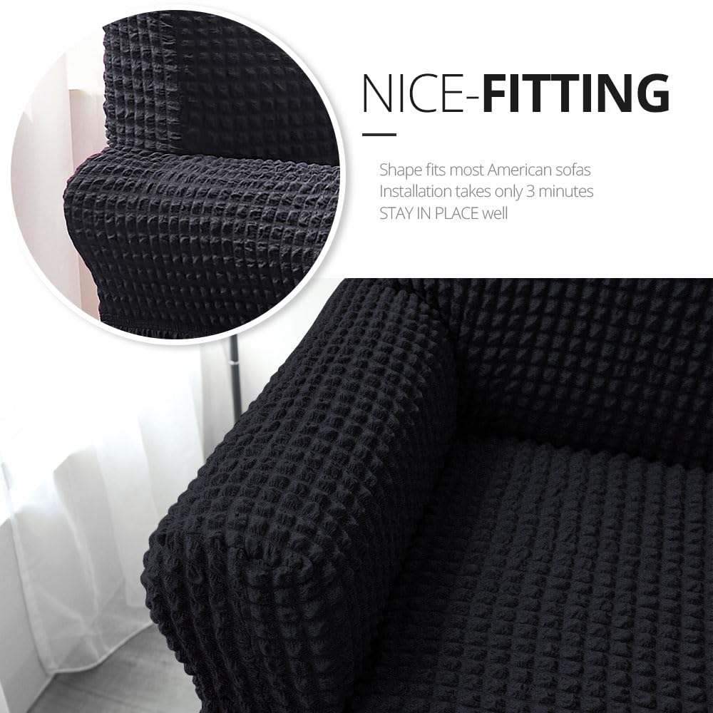 Foto 4 pulgar | Funda Para Sillón Niceec Negra Universal De Alta Elasticidad - Venta Internacional.