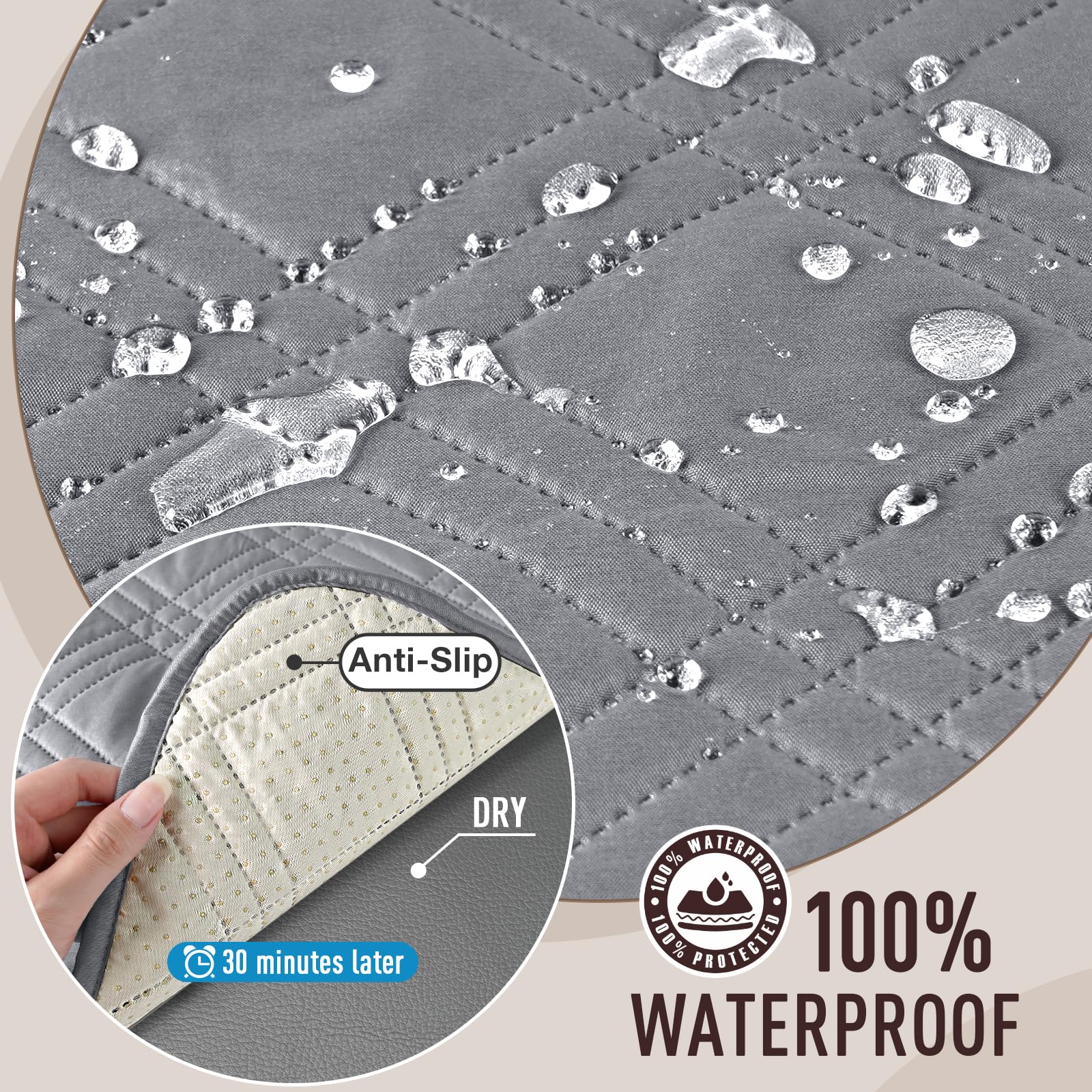 Foto 4 pulgar | Funda De Sofá Taococo Impermeable Para Mascotas Y Perros, Sofá De Gran Tamaño - Venta Internacional.